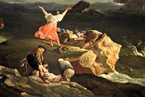 Naufrage sur la falaise